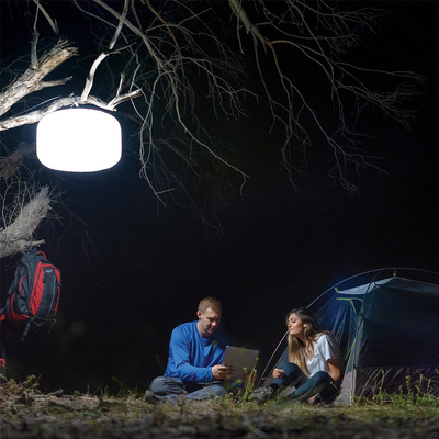 60W مصابيح البالون LED 2.05m مضادة للماء مصابيح البالون Stand الإضاءة المتنقلة للمخيّم