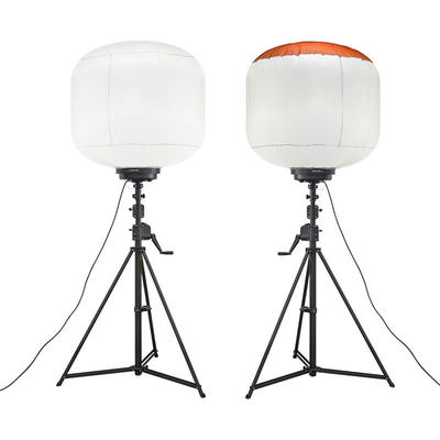 ضوء البالون المتنقل LED 320W IP65 قابل للتخفيف للبناء في الهواء الطلق