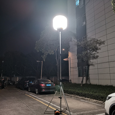ضوء البالون LED الأبيض المنبعث من الألوان لإضاءة الأحداث البرج المقاوم للماء المحمول