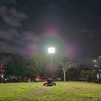 60 واط 100 واط 150 واط 200 واط 320 واط LED بالون التخييم برج إضاءة ضوء المصباح مع ترايبود