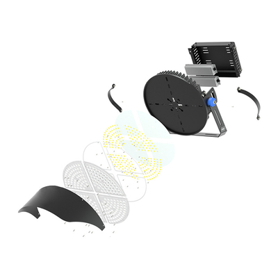 المصابيح الرياضية LED المستديرة 1800W Ra70 Ra80 المصابيح الرياضية للمساحات الرياضية