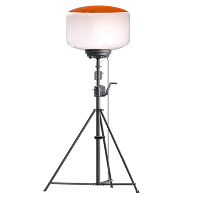 700 واط برج ضوء بالون LED 112000lm ضوء عالي برج ضوء بناء للعمل على الطرق