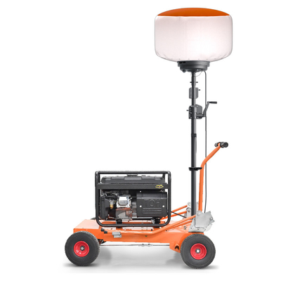 700 واط برج ضوء بالون LED 112000lm ضوء عالي برج ضوء بناء للعمل على الطرق