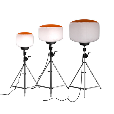 مصابيح عربة العربة الثلاثي 800W مصباح البالونات LED لسلامة الطريق