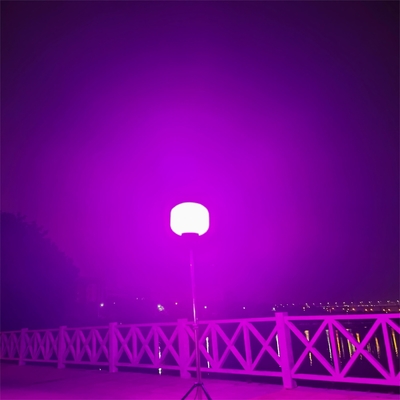 IP65 مضاد للماء البرج الضوئي 60W RGB LED البالونات للتخييم حفلات الزفاف الديكور