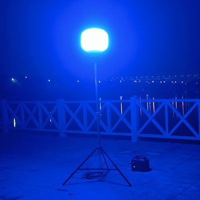 120W LED RGB برج ضوء البالون الضوئي متعدد الاستخدامات برج ضوء محمول للحدث في الهواء الطلق