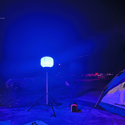 بطارية مشغلة بالون برج الضوء 100 واط RGB LED العمل مصباح LED للحفلات