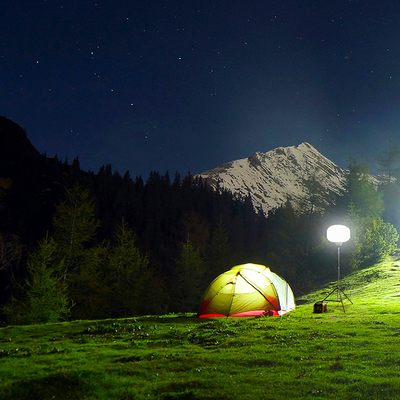 AC240V ضوء العمل 60W LED LED برج الضوء بالون للطوارئ