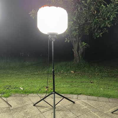 لا توجد إضاءة لامعة مع ثلاثي المواصفات 150W برج الضوء بالون LED للمخيمات