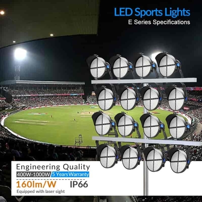 مصابيح الفيضانات النقالة 750W 1000W LED للملاعب