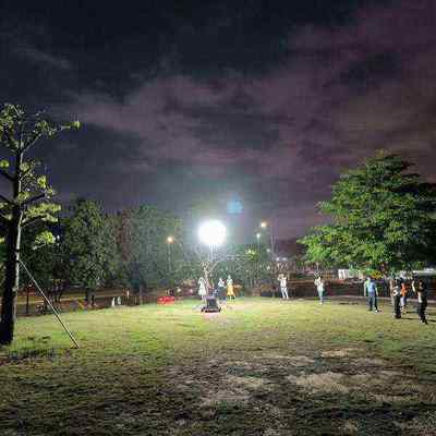 مصنع مخصص 36 واط في الهواء الطلق أدى ضوء الفيضان كشاف قابل للتعديل ارتفاع الصاري القابل للتعديل لمعسكرات الإغاثة في حالات الكوارث