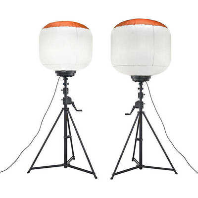 مصباح بالون LED بقوة 500 واط - 1400 واط، درجة حماية IP65، عمر افتراضي 50000 ساعة، تغطية شاملة 360 درجة