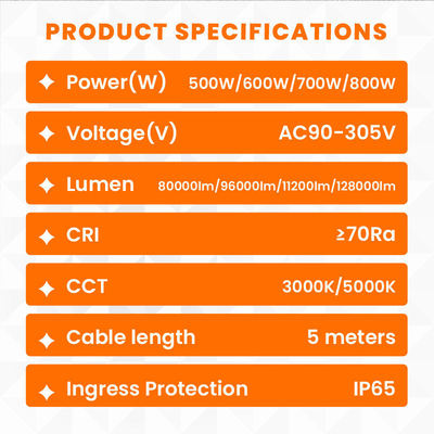 Portable LED Balloon Light with 360° Beam Angle 50000 Working Hours and 5-Year Warranty for Outdoor Construction