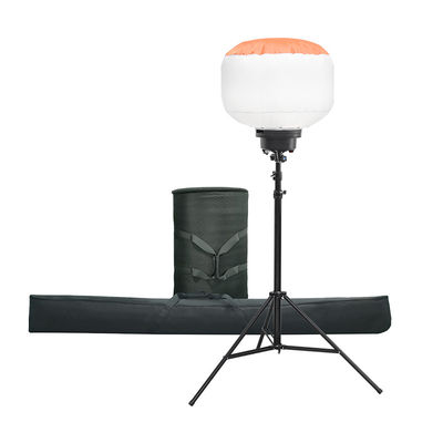 برج إضاءة بالون LED بحجم 10 أقدام مع وقت نفخ 5 دقائق ودرجة حرارة لون 5000 كلفن